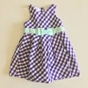 🍼 Janie and Jack gingham Sleeveless Dress